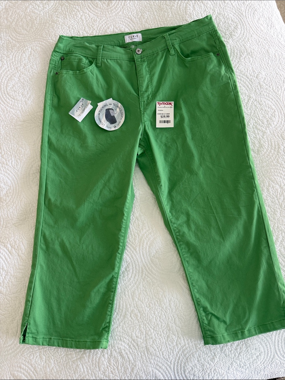 Curve Appeal Cropped Pants